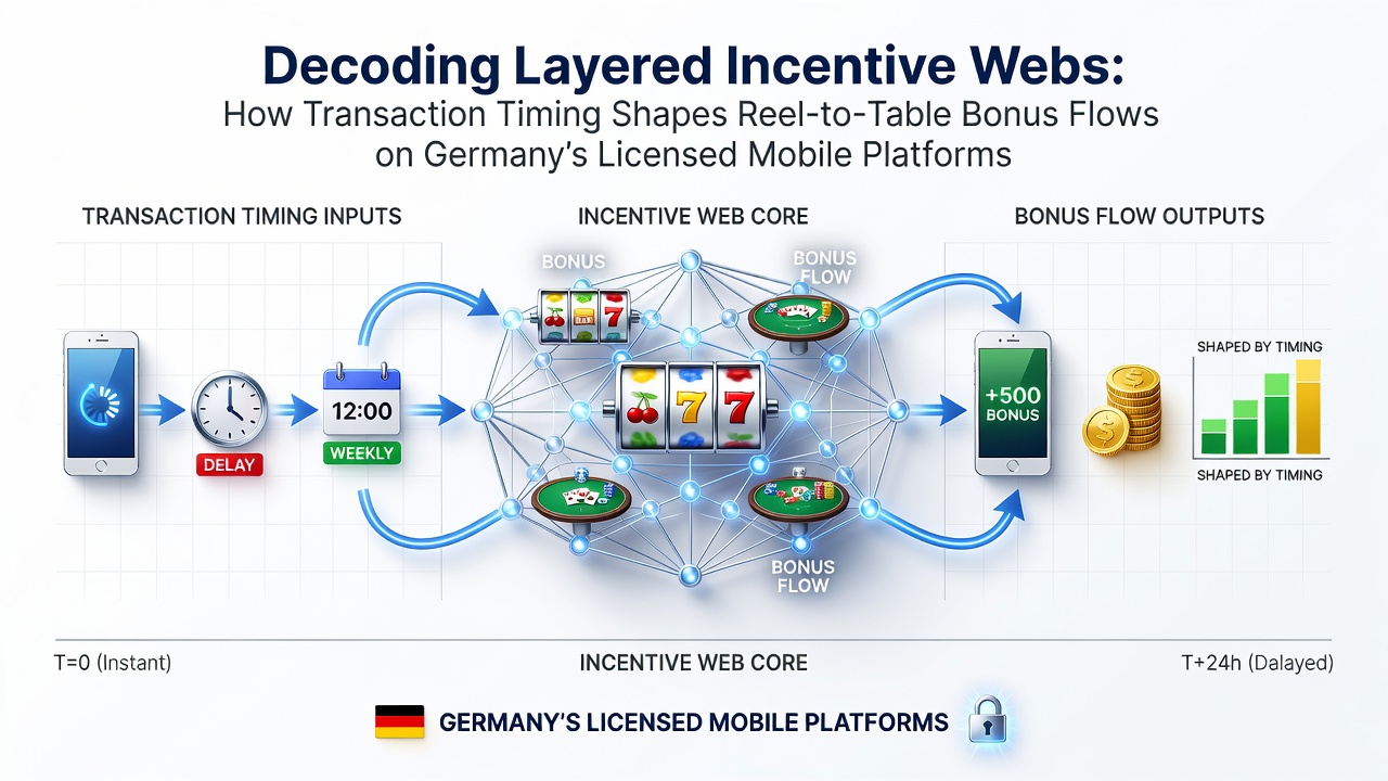 Darstellung von Transaktionszeitpunkten und Bonusströmen auf lizenzierten mobilen Casino-Plattformen in Deutschland