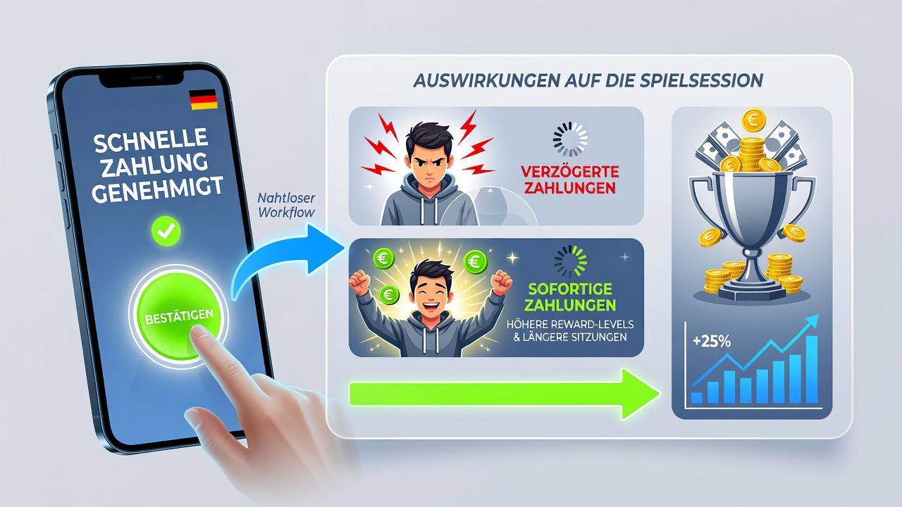 Mobile Casino-Sitzungen mit Belohnungsfortschritt durch Zahlungssysteme