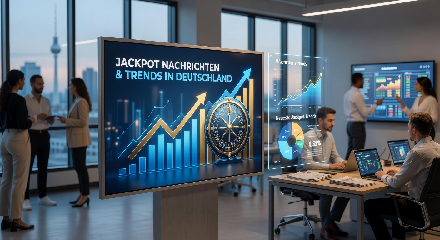 Feierliches Lotto-Jackpot-Bild mit Gewinnschein und Münzen, das den Triumph eines Millionengewinns symbolisiert