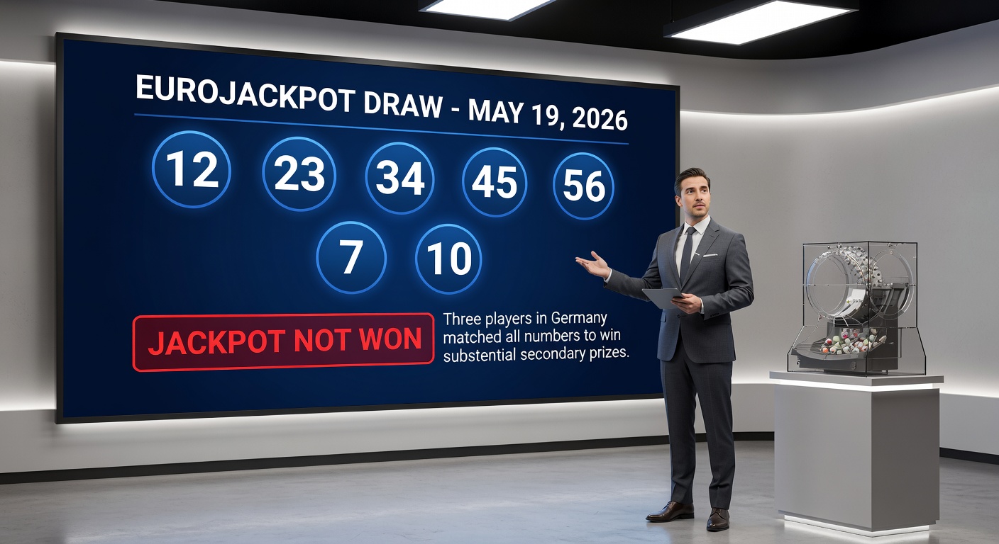 Symbolisches Bild eines Lotto-Tickets mit markierten Gewinnzahlen und einem schwäbischen Landschaftshintergrund, das den regionalen Glückstreffer einfängt