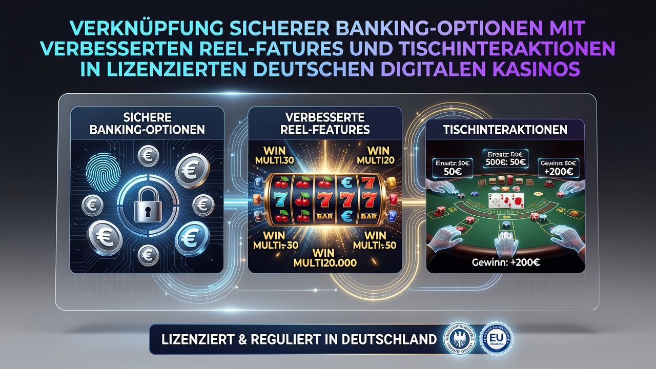 Sichere Bankverbindungen und erweiterte Spielmechaniken in lizenzierten deutschen Online-Casinos