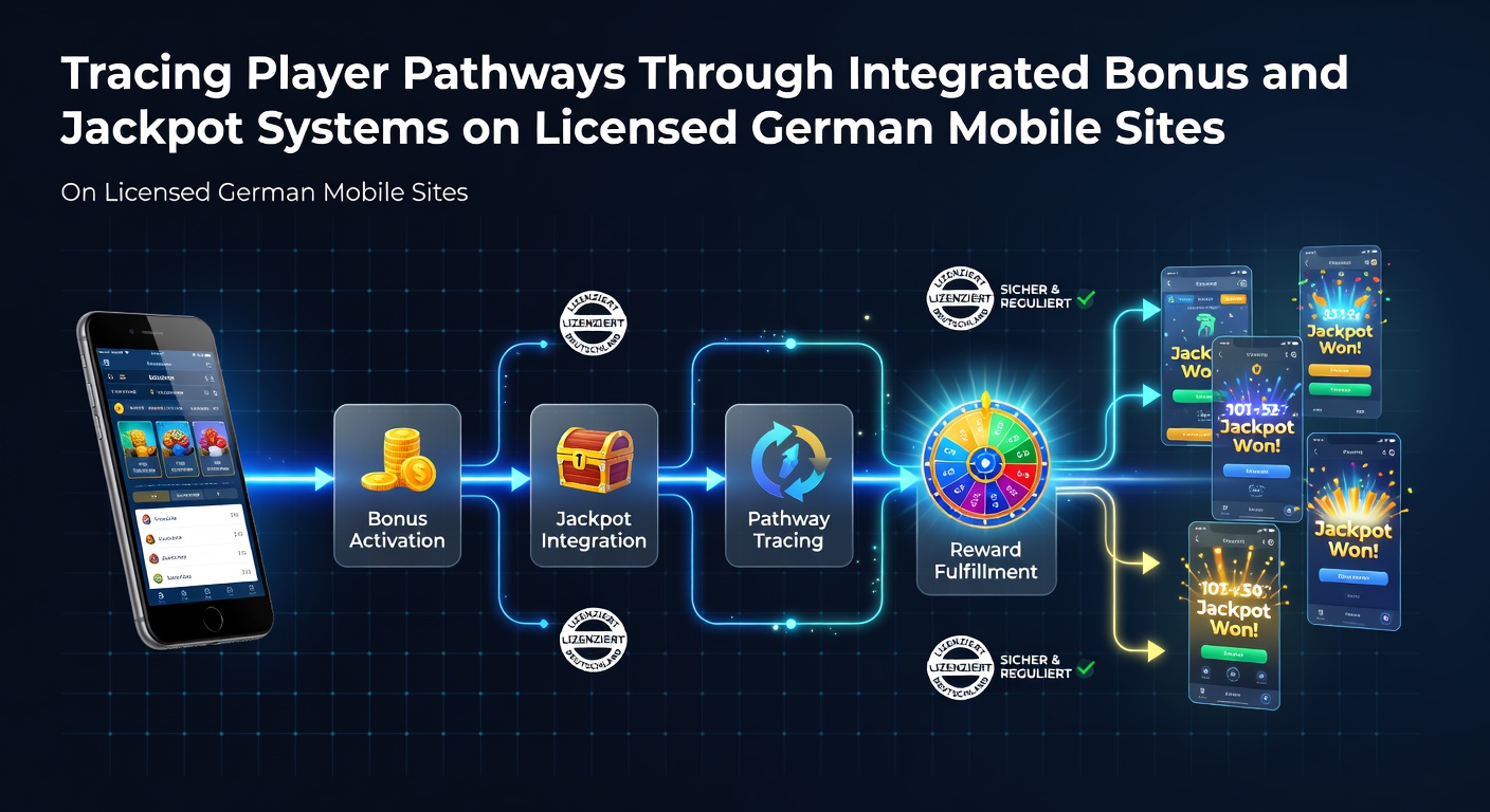 Darstellung von Spielerpfaden in Bonus- und Jackpotsystemen auf mobilen Plattformen